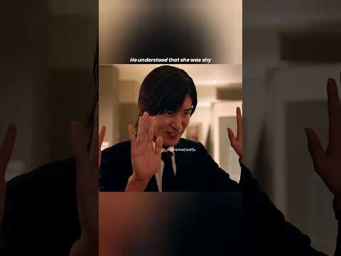He understood that she was shy 🤌🥰#jdrama #japanese #trilliongame #shorts