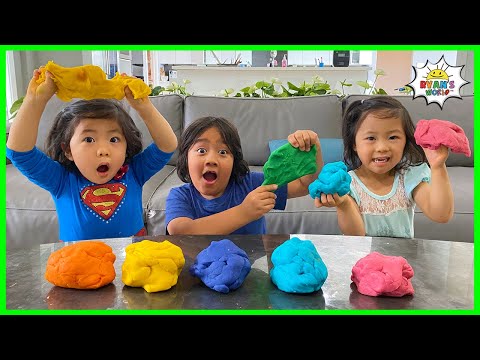 How to Make Playdough Homemade DIY with Ryan&#039;s World!