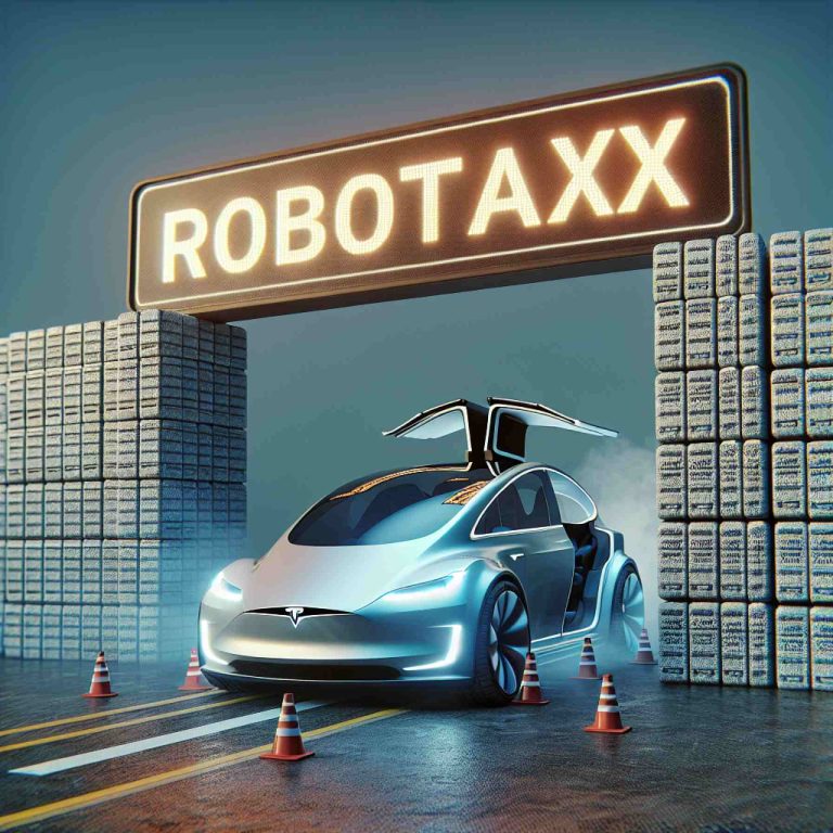 Stallo del Brevetto: La Visione Audace di Tesla Si Ferma Mentre il Nome "Robotaxi" Incontra un Ostacolo Legale
